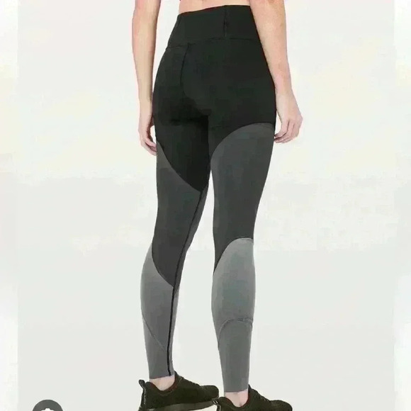 Lululemon Pants leggings in grays size 2  nulu - Picture 1 of 7